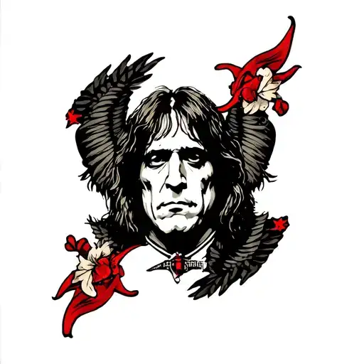 ozzy osbourne black sabbath tattoo design idea