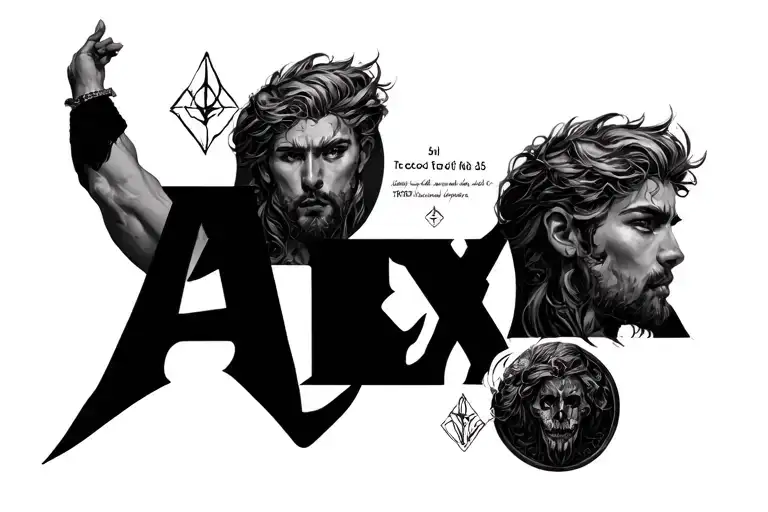 Alex tattoo design idea