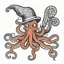 ocotopus cooking tattoo design idea