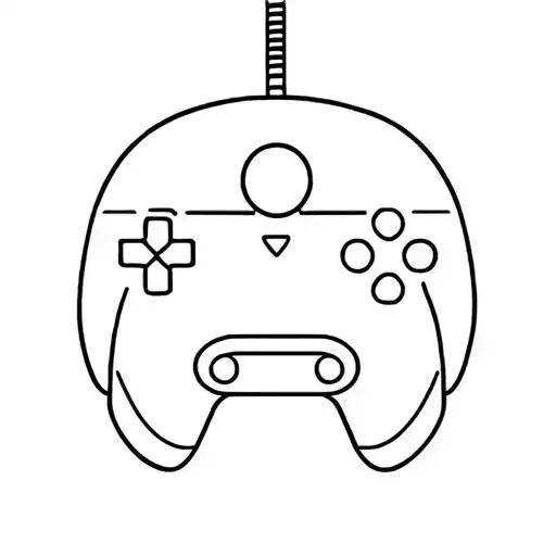 controller tattoo design idea