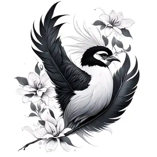 plumearia tattoo design idea