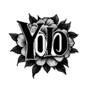 Yolo tattoo design idea