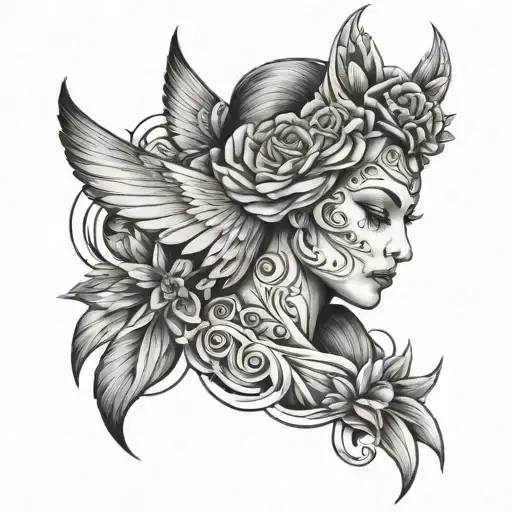 Priscilla tattoo design idea