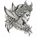 Priscilla tattoo design idea