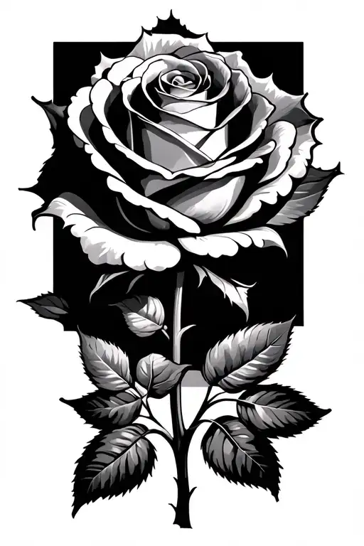 The Rose That Grew From Concrete banksy street art tattoo design idea