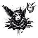 Depeche Mode album covers tattoo design idea