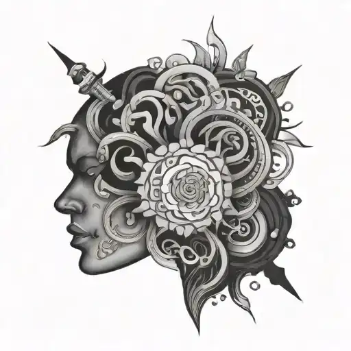 Neurodiversity tattoo design idea