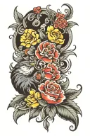 colombian tattoo design idea