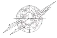 Atlas tattoo design idea