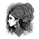 maya tattoo design idea
