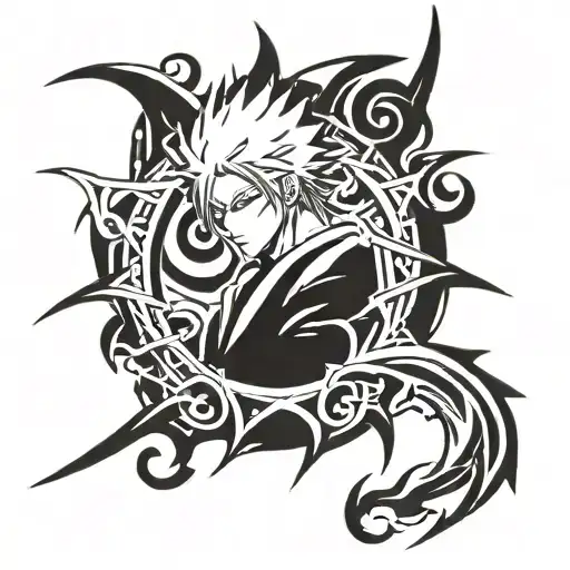 bleach anime tattoo design tattoo design idea