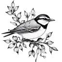 Lark tattoo design idea