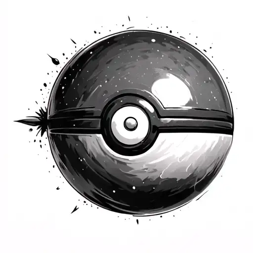 Pokeball tattoo design idea