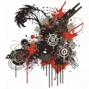 Epilepsy tattoo design idea