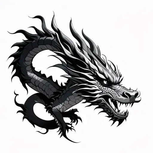 Filipino Dragon tattoo design idea