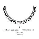 "VIII·XII·MCMLXXI V·I·MCMXLIX" large Roman numbers around collar bone  tattoo design idea