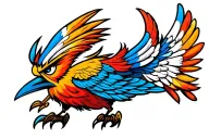 thunderbird ojibwe tattoo design idea