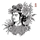 Jin-jang tattoo design idea