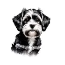 Cockapoo tattoo design idea