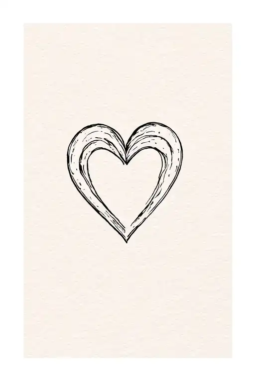 Protected Heart tattoo design idea