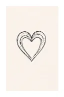 Protected Heart tattoo design idea