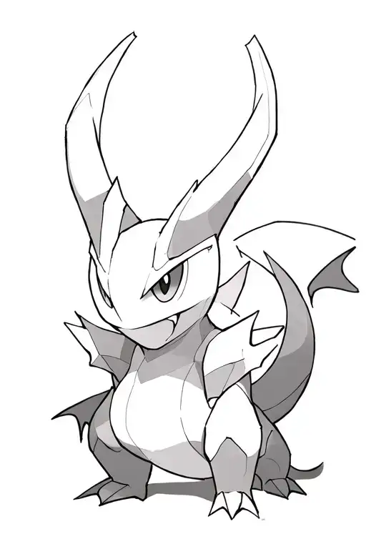 pokemon Giratina tattoo design idea