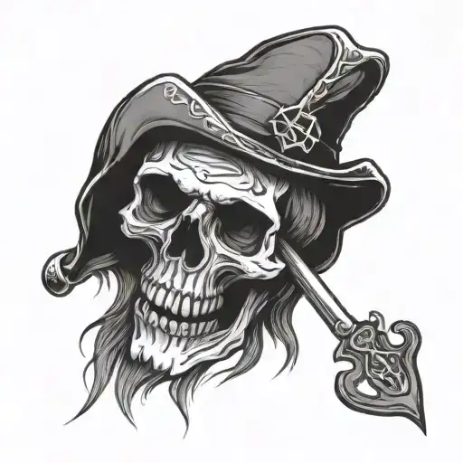 Jewish reaper NT Hidden in the design tattoo design idea
