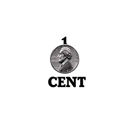 "1 CENT" Canadian penny, featuring king charles tattoo design idea