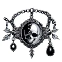 Charm Bracelet tattoo design idea