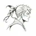 gaara love tattoo design idea