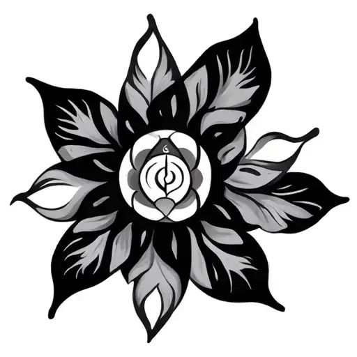 August 10 2015 in Hindu symbols tattoo design idea