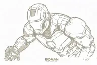 ironman logo mixed with Milner tattoo design idea