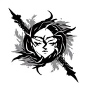 Anime Logo tattoo design idea