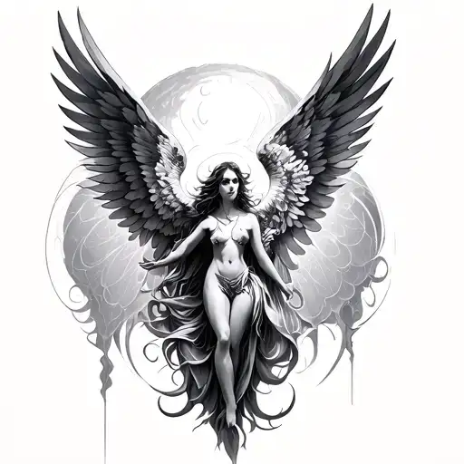 Seraphim tattoo design idea