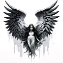 Seraphim tattoo design idea