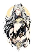 Albedo tattoo design idea