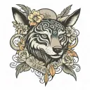 Alaska in remembrance of grandfather   tattoo design idea