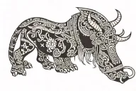 4 Inca cholitos tattoo design idea