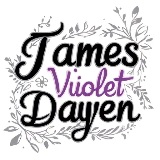 children's names James, Violet and Dayven tattoo design idea