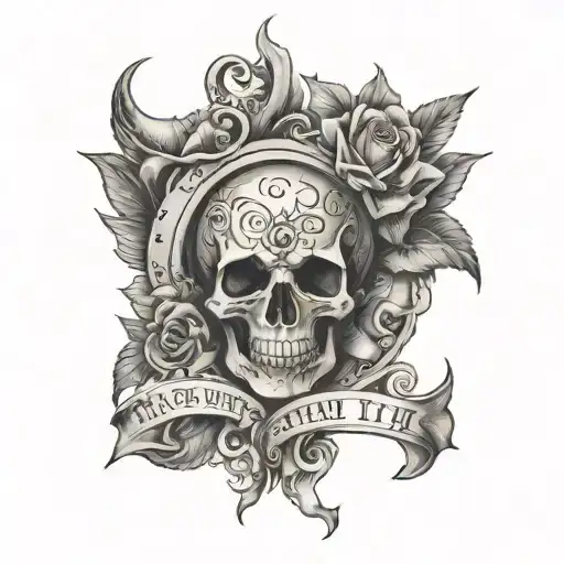 Hebrews 11:1 inverted tattoo design idea