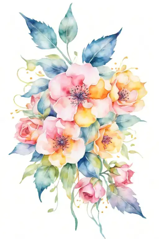 beautifully broken tattoo design idea