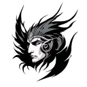 Karna tattoo design idea