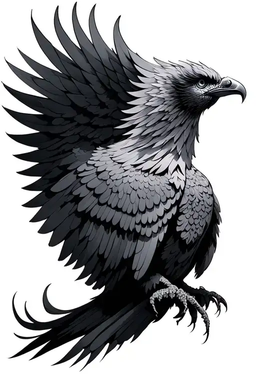 Garuda tattoo design idea