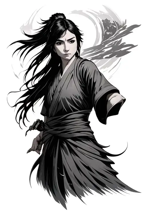 toph earth bending tattoo design idea