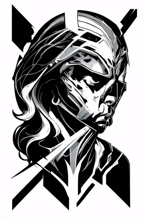 N7 Paragon tattoo design idea