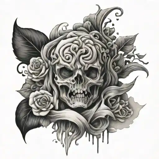 overthinking tattoo design idea