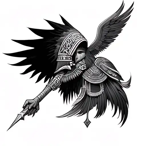 Assyrian tattoo design idea
