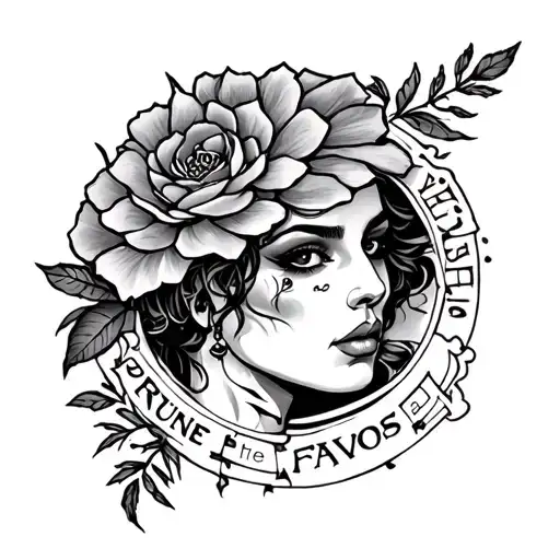 Fortune Favors The Bold tattoo design idea