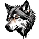 Dacian Wolf tattoo design idea