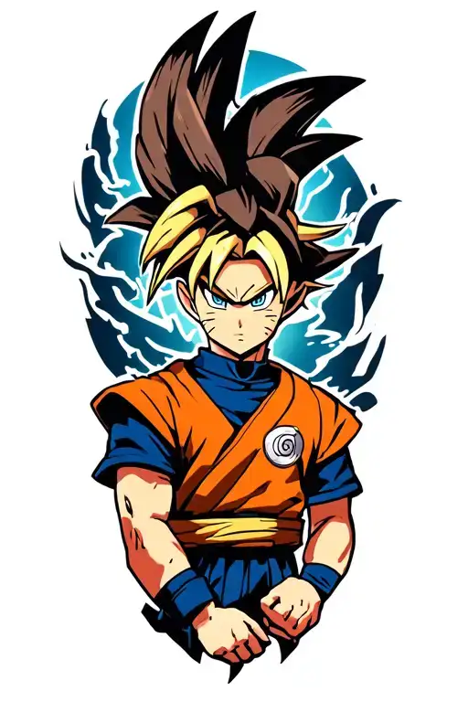 fma, dbz, Pokemon, Naruto related tatto tattoo design idea